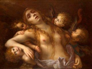 Francesco Cairo, Maddalena portata in cielo dagli angeli