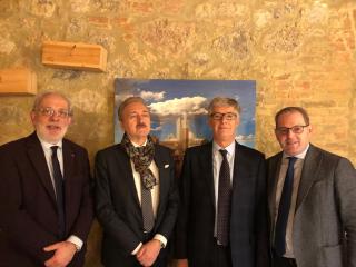 Palmiro Giovagnoli, Marcello Morlandi, Florio Faccendi e Umberto Giubboni