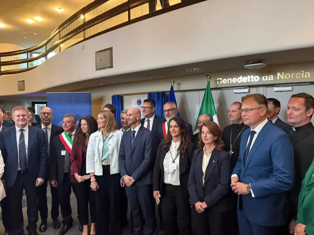 Benedetto da Norcia, dalle istituzioni europee al grande schermo